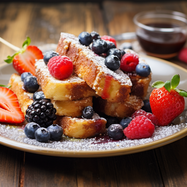 Berrylicious French Toast Sticks