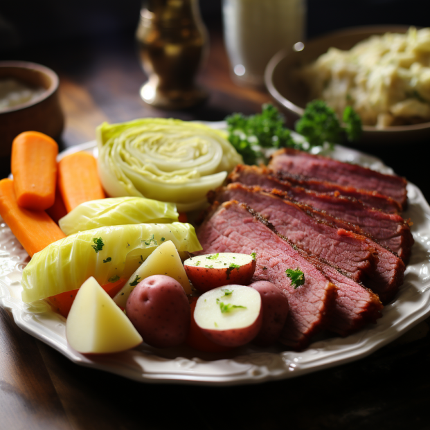 Easy Corned Beef and Cabbage