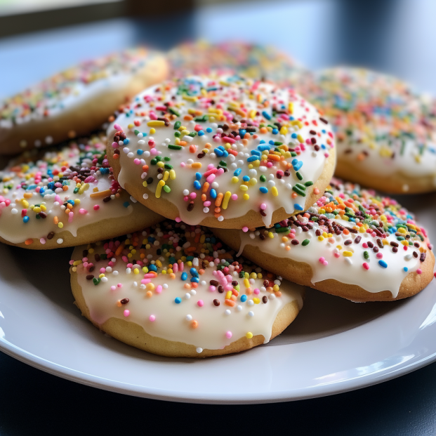 Starry-Eyed Sprinkle Cookies