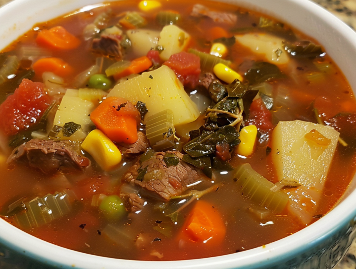 Crock Pot Hearty Vegetable Beef Stew