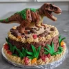 T-Rex Birthday Cake