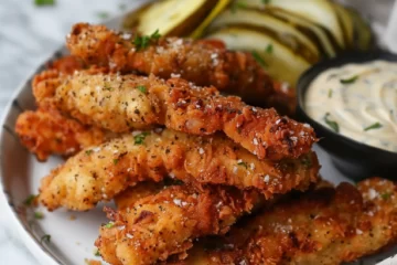 Crunchy Dill Pickle Chicken Tenders
