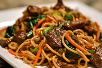 Quick and Easy Beef Lo Mein