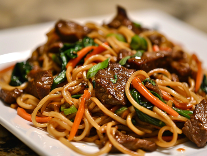 Quick and Easy Beef Lo Mein