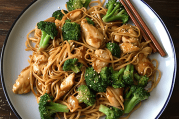 easy homemade chicken lo mein