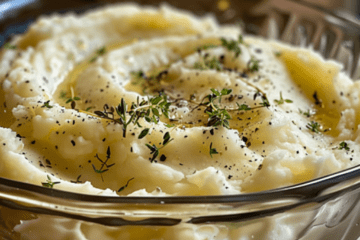 creamy homemade mashed potatoes